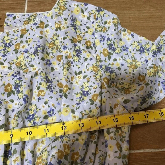 New Lily Brown VTG Future Maxi Dress Inspired By VTG Items Of Decades Floral S/M - Picture 2 of 13